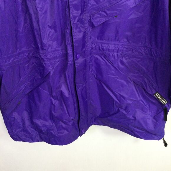 Helly Hansen Mens Waterproof Jacket Breathable Packable Purple Black Size L - Picture 2 of 16